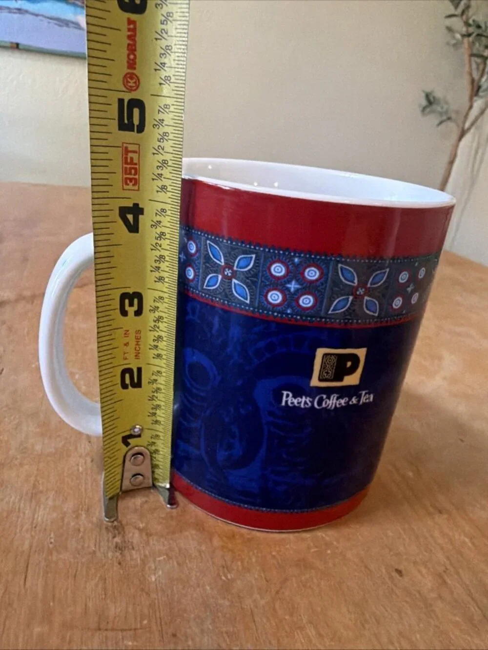 PEETS COFFE & TEA COFFEE MUG COFFEE TEA CUP Best Coffee Mug B192